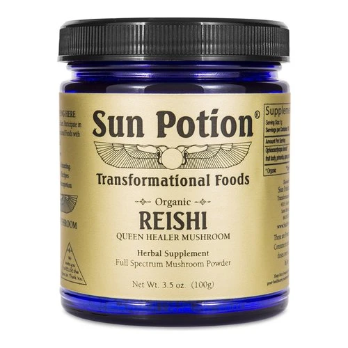 Sun Potion Reishi Mushroom Powder (Organic) 1 Sun Potion Reishi Mushroom Powder (Organic)