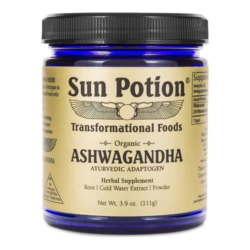 Sun Potion Ashwagandha Root Extract Powder (Organic) 1 Sun Potion Ashwagandha Root Extract Powder (Organic)