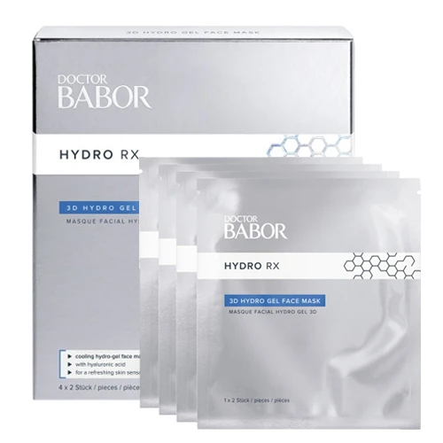 Babor Doctor Babor Hydro RX 3D Hydro Gel Face Mask (4 Pack) 1 Babor Doctor Babor Hydro RX 3D Hydro Gel Face Mask (4 Pack)
