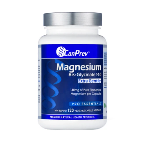CanPrev Magnesium Bis-Glycinate 140 Extra Gentle 1 CanPrev Magnesium Bis-Glycinate 140 Extra Gentle