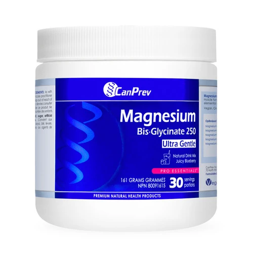 CanPrev Magnesium Bis Glycinate Drink Mix - Juicy Blueberry 1 CanPrev Magnesium Bis Glycinate Drink Mix - Juicy Blueberry