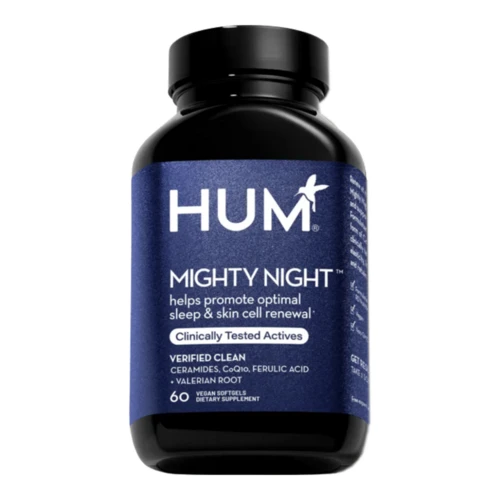 HUM Nutrition Mighty Night Overnight Renewal 1 HUM Nutrition Mighty Night Overnight Renewal
